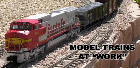 Santa Fe freight train